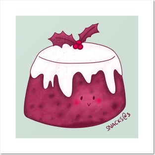 Christmas Pudding in PINK Posters and Art